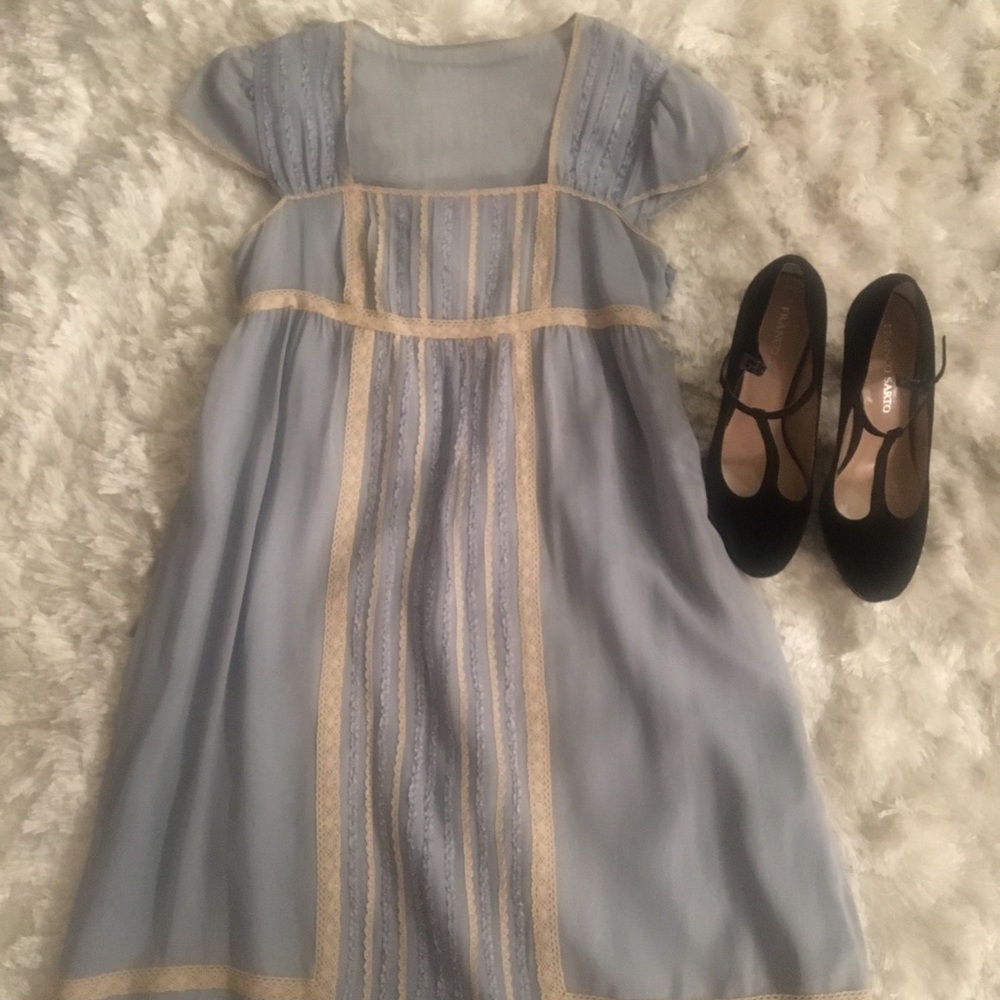 Worn twice Cynthia Steffens silk dress